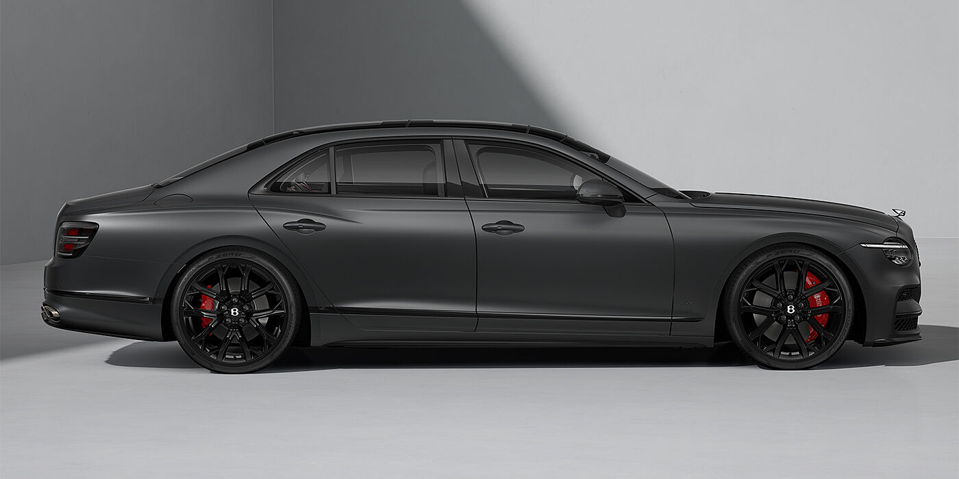 Bentley Mannheim New Bentley Flying Spur S sedan in Anthracite Satin paint profile with 22" Sports wheels