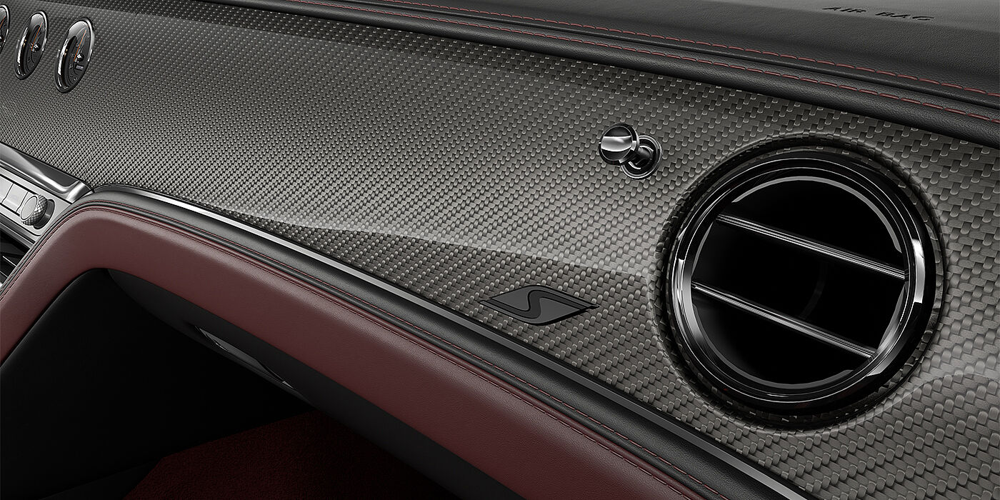 Bentley Mannheim New Bentley Flying Spur S sedan High Gloss Carbon Fibre veneer