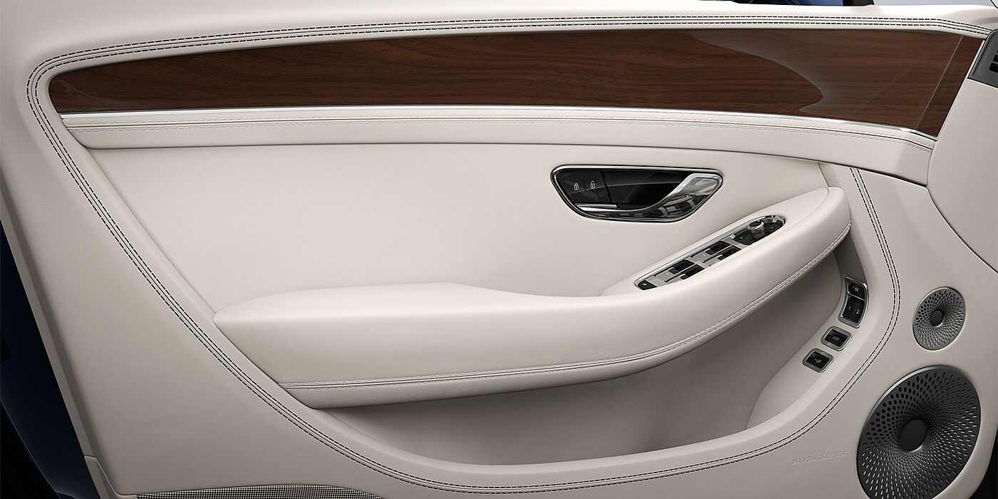 Bentley Mannheim Bentley Continental GTC convertible in Linen and Imperial Blue hides