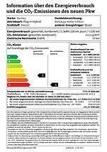 Bentley Bentayga Atelier Edition 2025 information über den energieverbrauch und die co2-emissionen des neuen pkw