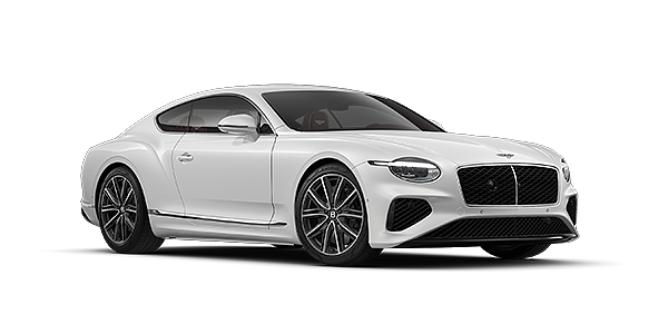 Bentley Mannheim Bentley Continental GT coupe in Snow Quartz paint and 21" Ten Spoke wheels - front 3/4