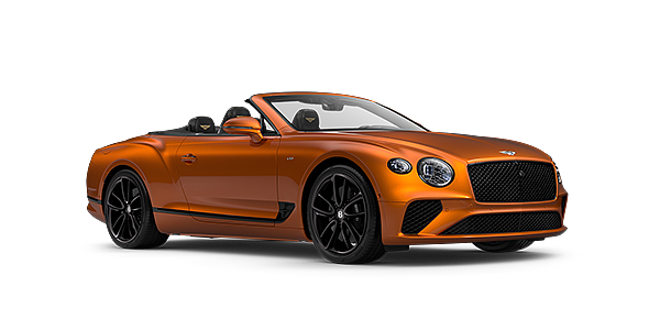 Bach Premium Cars GmbH | Bentley Mannheim Bentley Continental GTC convertible in Orange Flame paint front 34