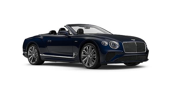 Bach Premium Cars GmbH | Bentley Mannheim Bentley GTC Speed convertible in Moroccan Blue paint front 34