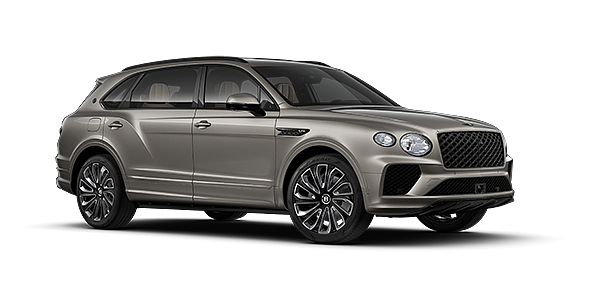 Bach Premium Cars GmbH | Bentley Mannheim Bentayga EWB Artenara Edition SUV in Pale Brodgar paint with 22" Mulliner Gloss black wheel front 3/4