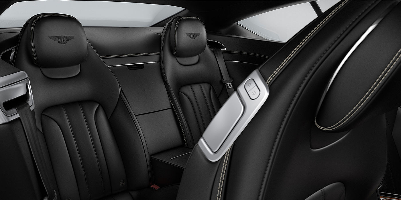 Bach Premium Cars GmbH | Bentley Mannheim Bentley Continental GT coupe rear interior in Beluga black hide