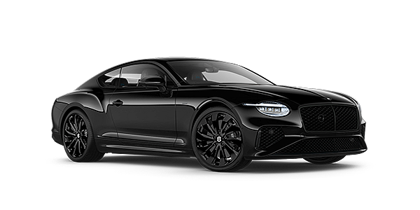 Bach Premium Cars GmbH | Bentley Mannheim Bentley Continental GT Black Edition coupe front three quarter in Onyx black paint