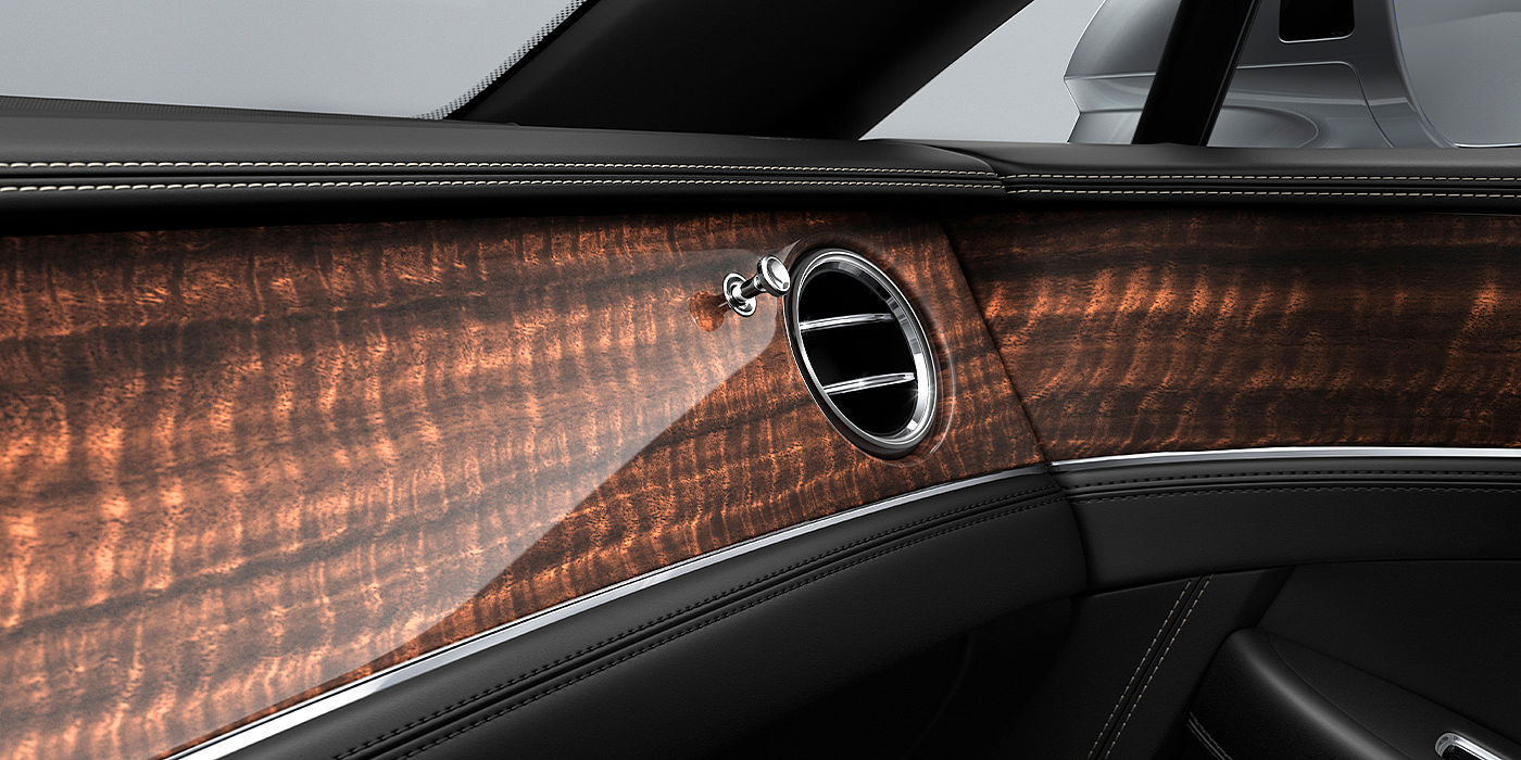 Bach Premium Cars GmbH | Bentley Mannheim Bentley Continental GTC convertible Dark Fiddleback Eucalyptus veneer detail