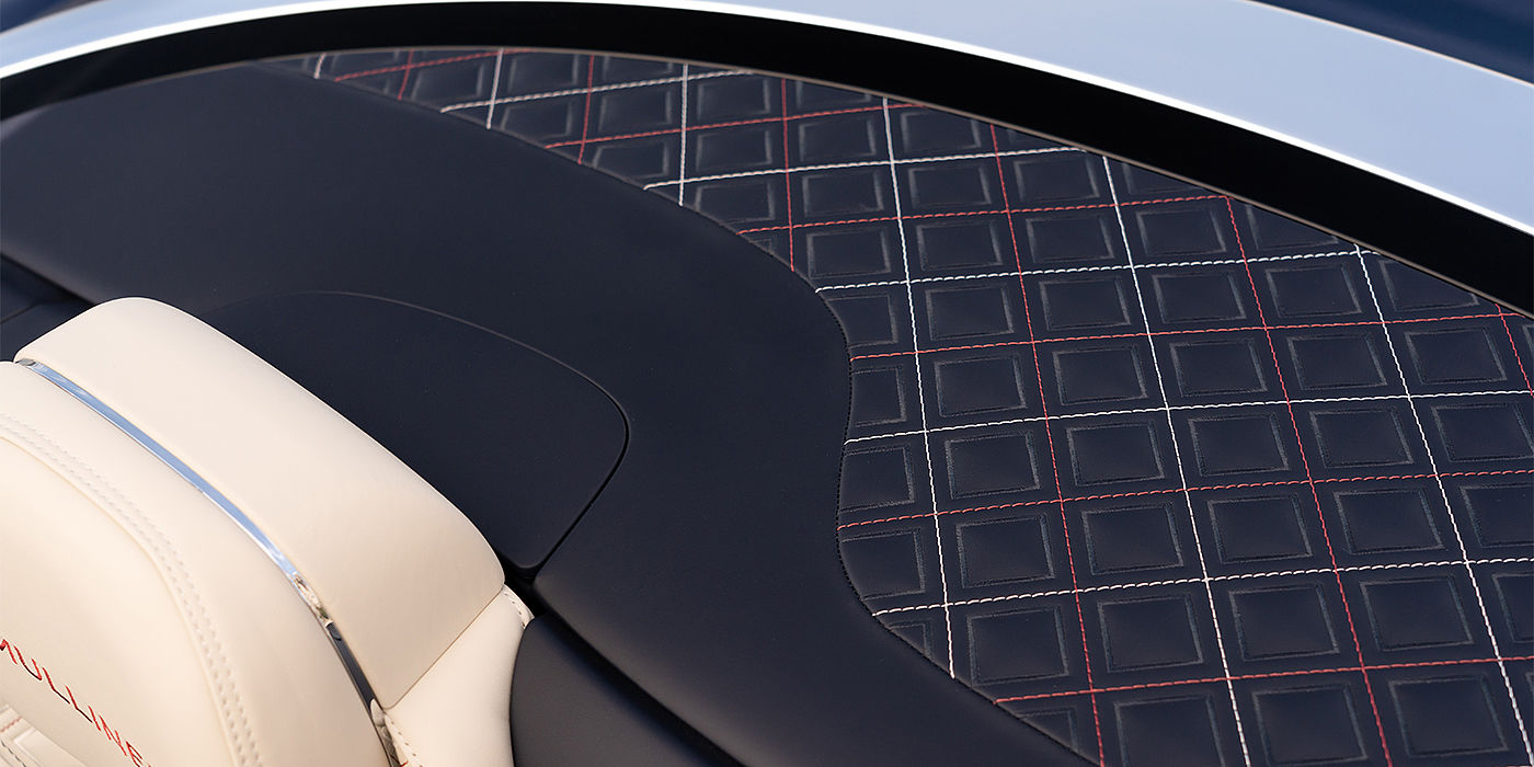 Bach Premium Cars GmbH | Bentley Mannheim Bentley Continental GTC Mulliner convertible seat and cross stitched tonneau cover