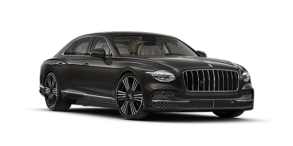 Bentley Mannheim New Bentley Flying Spur Azure sedan in Spectre  paint front 3/4 with 22" Azure Black & Machined  wheels